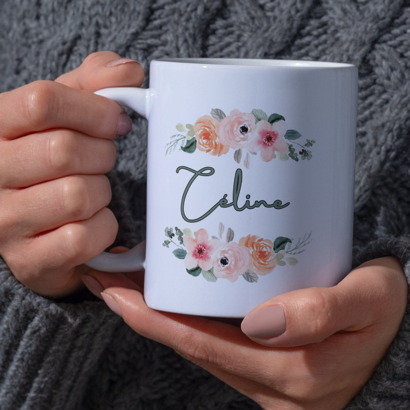 Personalisierte Tasse mit Vornamen