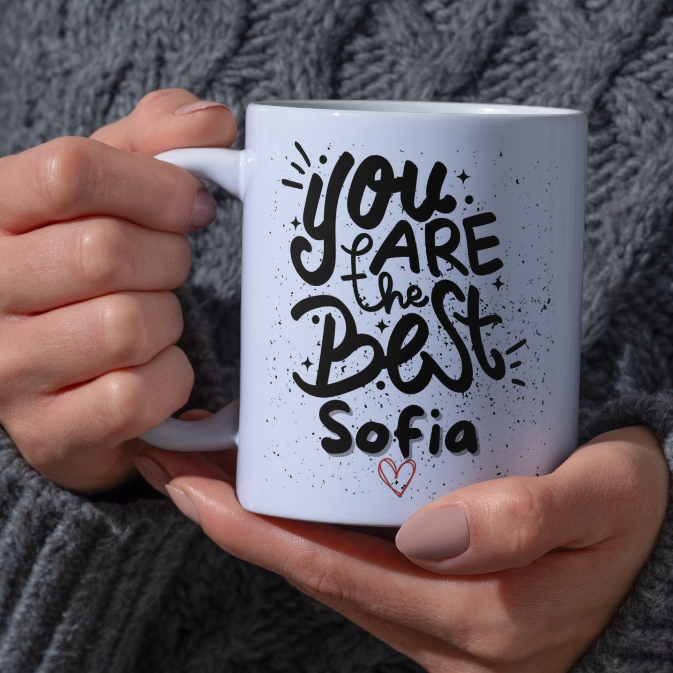 Personalisierte Tasse mit Vornamen