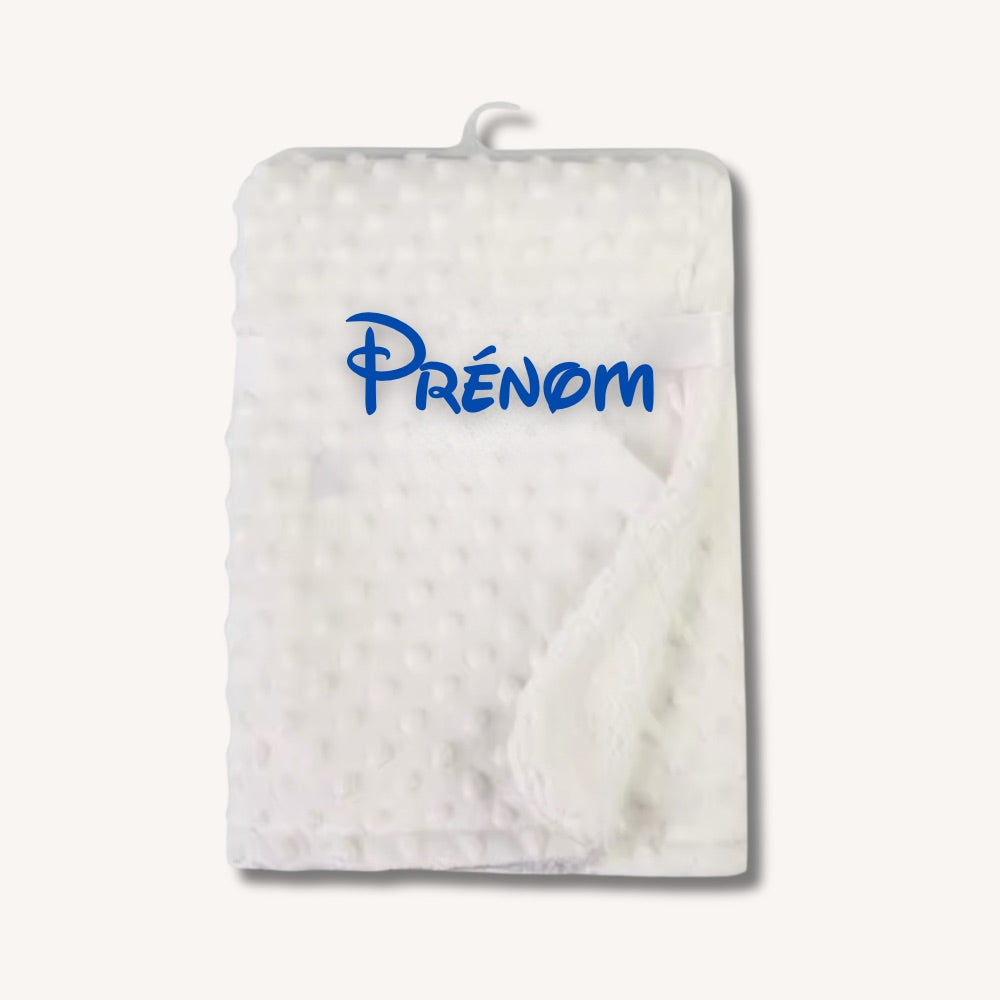 Personalisierte Babydecke mit Stickerei