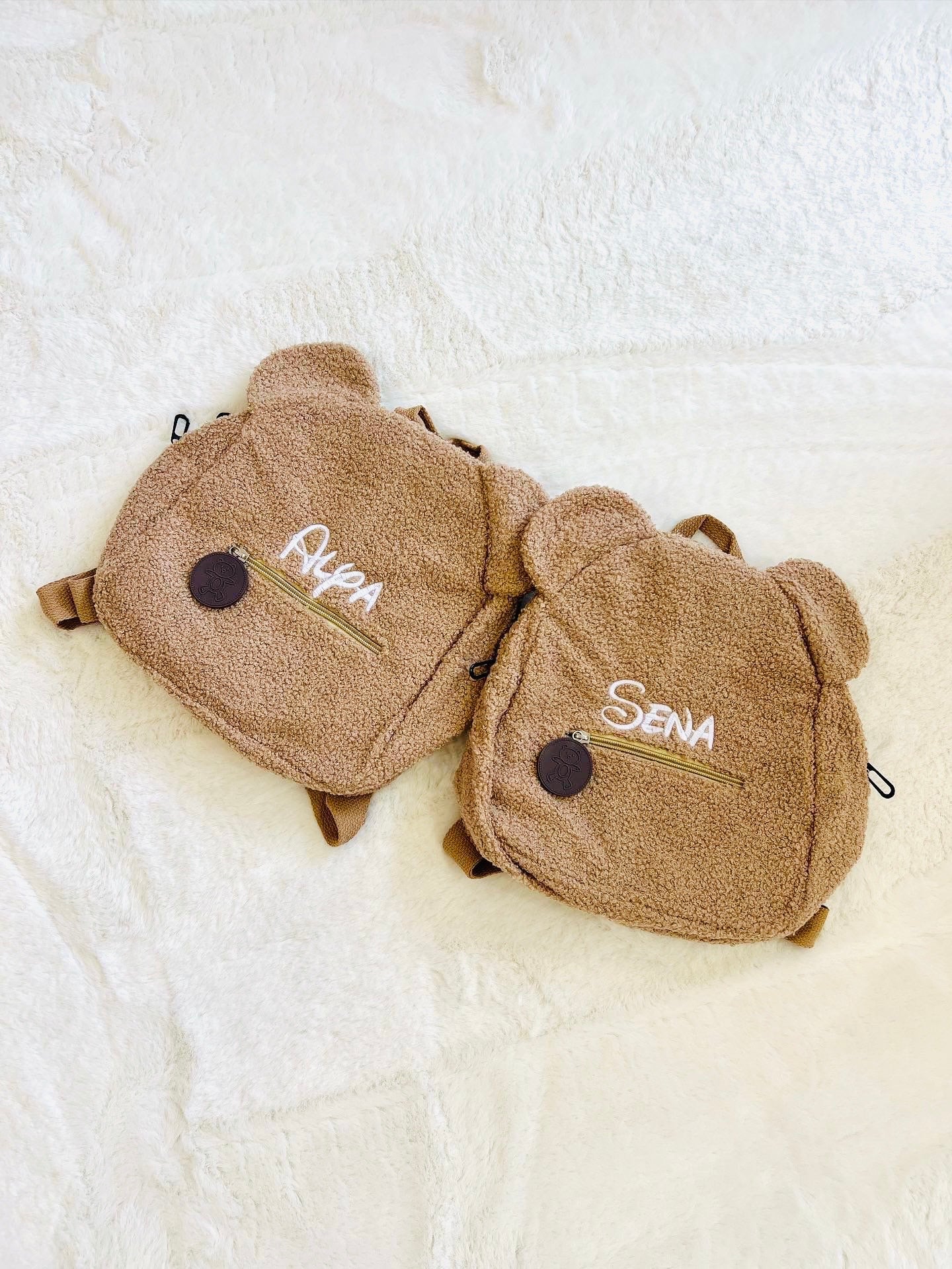 Bestickter Teddy-Rucksack für Kinder