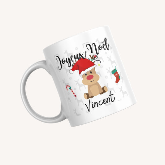 Mug personnalisé Noël