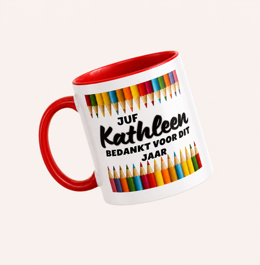 Mug personnalisée Jufs et Meesters