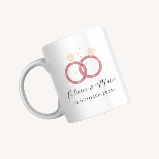 Mug personnalisé Mariage