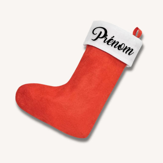 Chaussette de Noël personnalisée