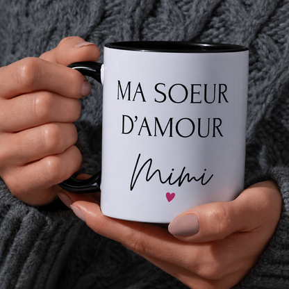 Mug personnalisé prénom